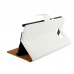 Samsung Galaxy Note 5 - PU Leather Flip Wallet Protective Cover Case - White